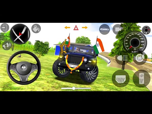 Dollar (Song) Modified Mahindra Thar😈 || Indian Car Simulator 3D || Android Gameplay Cars 3D #Games