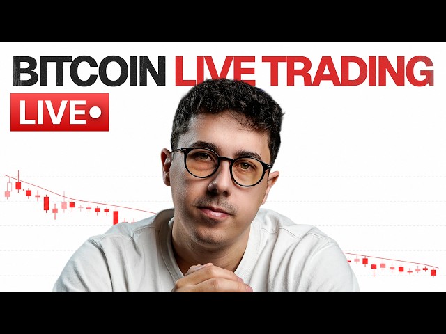 LIVE: Riesen Crash bei Bitcoin (Road to 60k)! + Live Trading