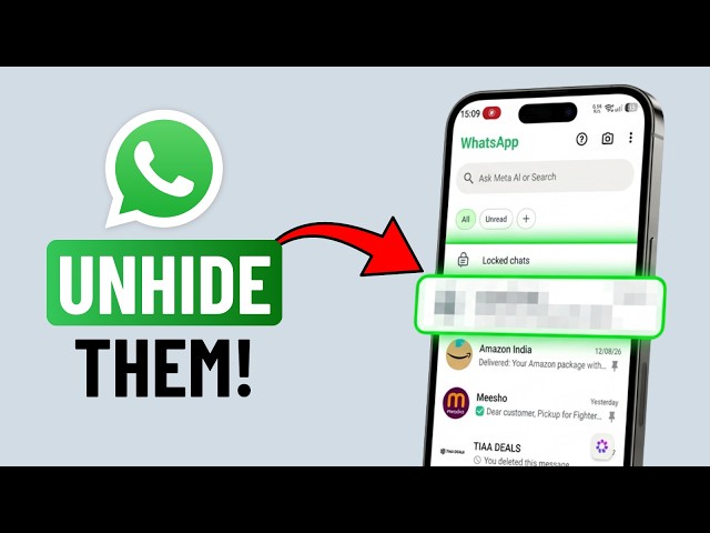How to Find Hidden Locked Chats on WhatsApp