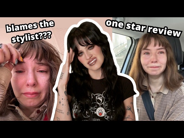 entitled streamer misses hair appt and blames the salon?