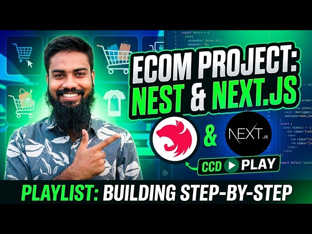 Video 02 | NestJS Setup & Project Initialization | Full-Stack E-Commerce