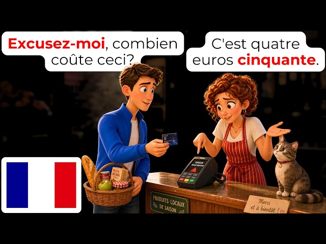 🇫🇷 Conversations en Français: Carte Refusée? 15 Scénarios Réels | A1-A2