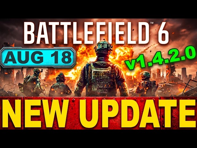 Battlefield 6 Update 1.4.2.0 FULL Patch Notes! Top Gun, Wake Island, New Jets & Major Changes