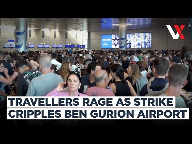 Terminal Turmoil | Thousands Stranded As Workers' Strike Grinds Ben Gurion Airport To Halt | VERTEX