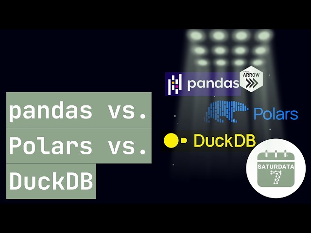 We benchmarked 4 Python data libraries so you don't have to | Saturdata