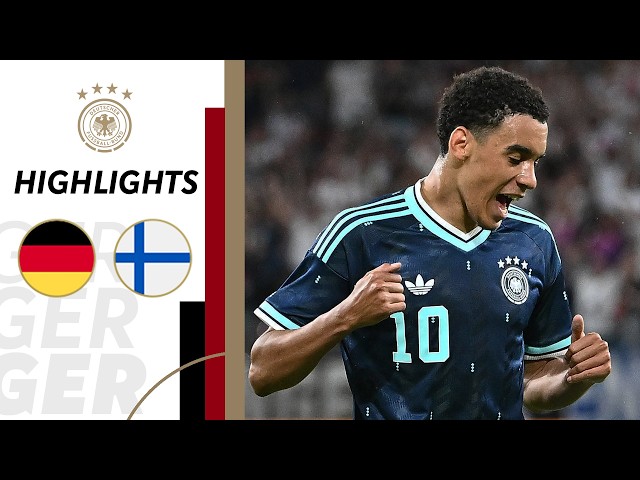 COMEBACK-GOAL for Musiala & UNDAV-SHOW! | Germany 4-0 Finland | Highlights – Friendly