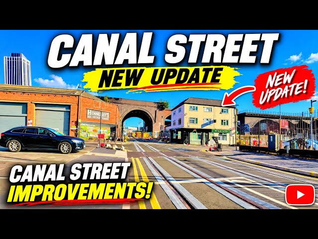 HS2 new canal street tramline update Birmingham 