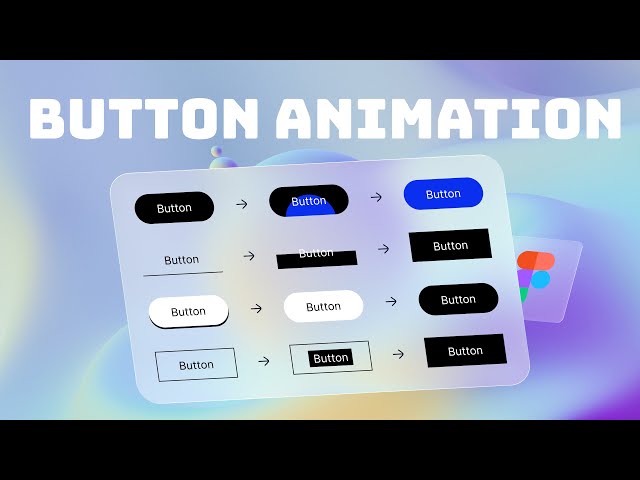 5 Awesome Buttons Hover Effects in Figma | Figma Tutorial for Beginners | Button Animation