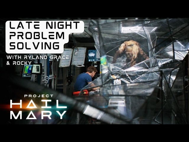 Late Night Problem Solving with Ryland Grace & Rocky || Project Hail Mary Ambience 🚀⭐