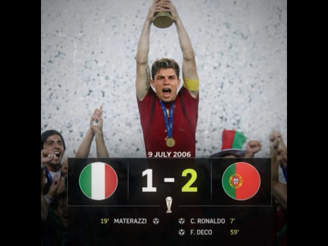 What if… Portugal won against France 2006 wc semi final 😱