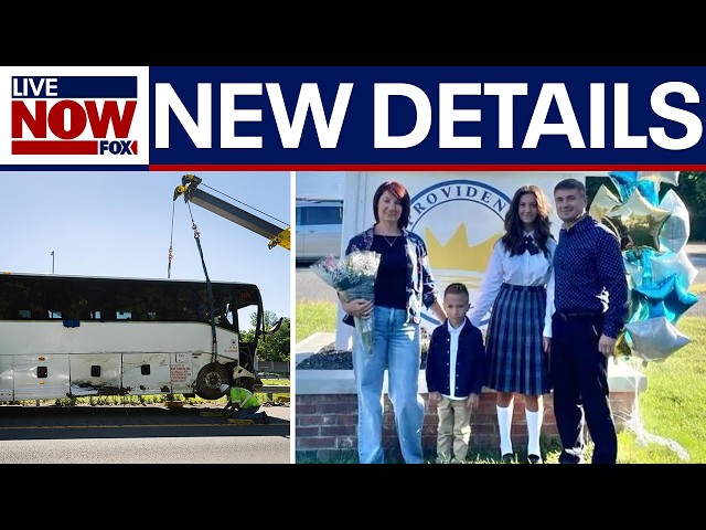 NEW DETAILS: Virginia bus crash kills 5 including family of 4 traveling to a wedding