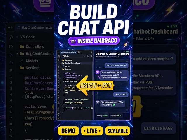 I Built ChatGPT INSIDE Umbraco Backoffice - Here's the .NET Code