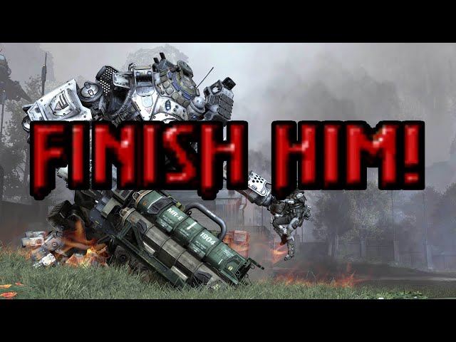 (Highlight) Reacting to Titan Fall 2 Finisher [Ash Fight]