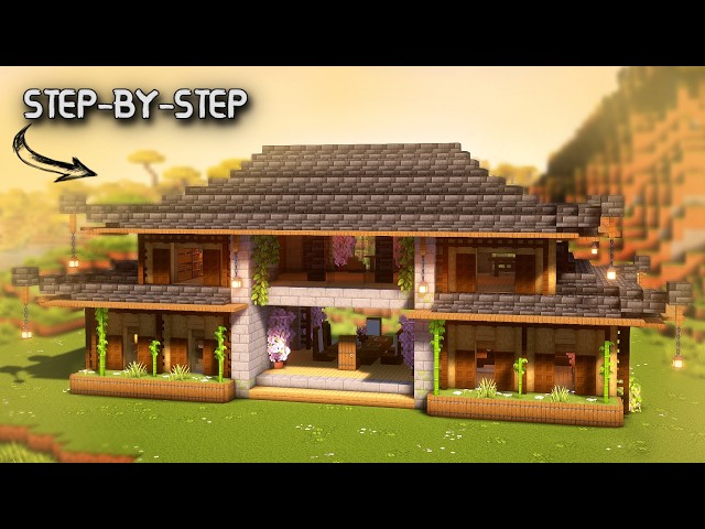 Minecraft: How to Build a Japanese House | Tutorial 🌸