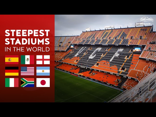 🌎 STEEPEST STADIUMS in the World