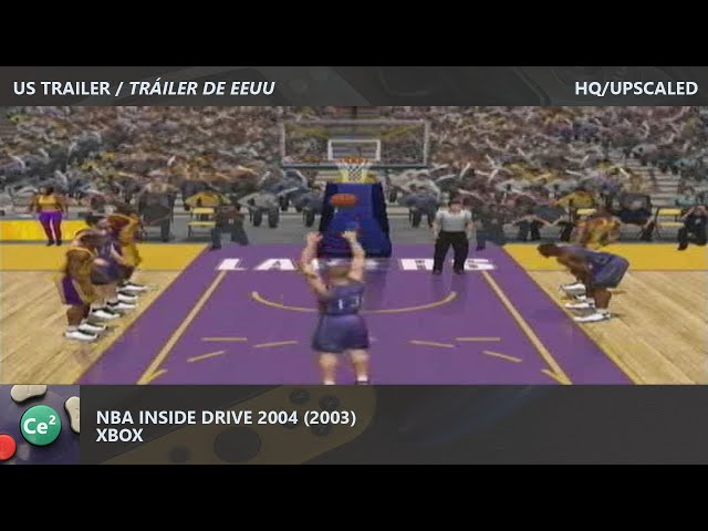 NBA Inside Drive 2004 | Xbox | 2003 | Video Game US Trailer | HQ/Upscaled
