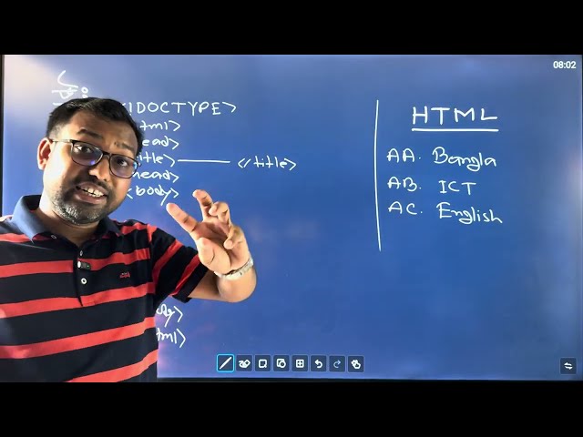 Special class of HTML || HSC ICT 4th chapter ||