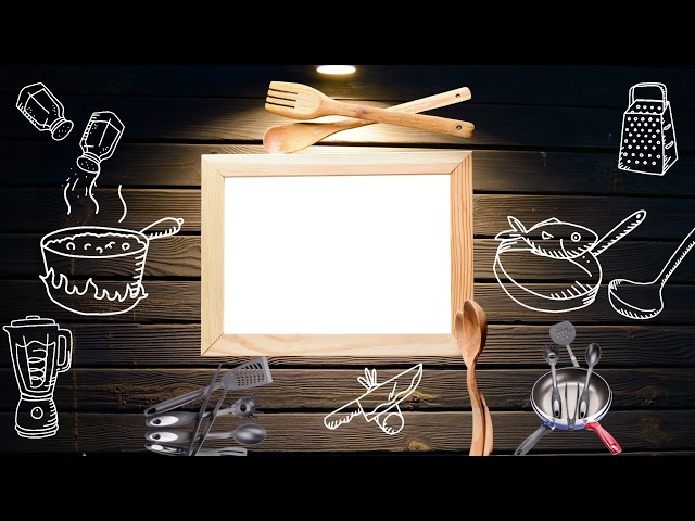 Cooking Intro template no text no copyright Free music | Free Cooking video intro for YouTube