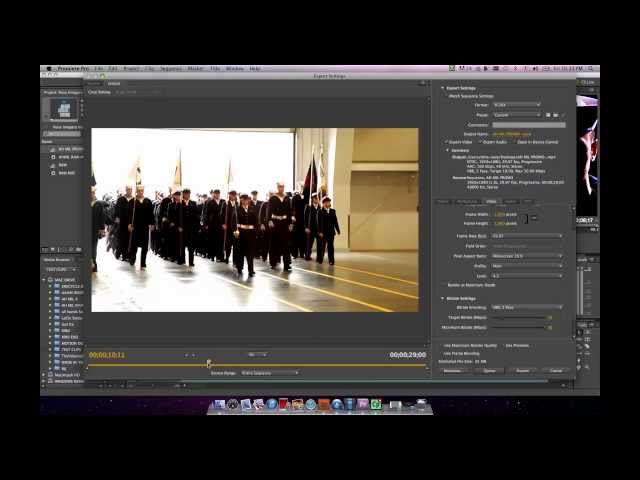 Exporting HD Video With Adobe Premiere