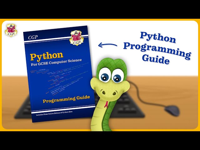 Learn to program in Python with CGP's Programming Guide!