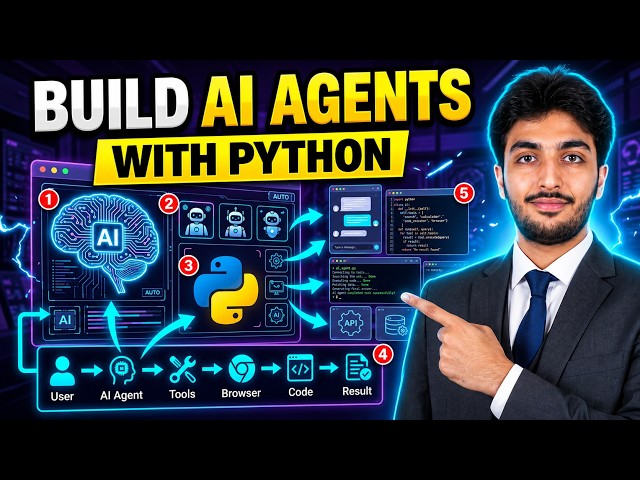 Build AI agents with python | AI agents with langchain langgraph tool calling explained