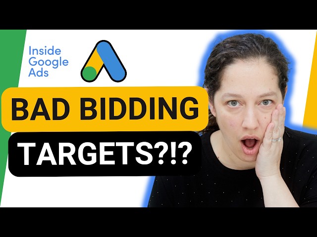 The Truth About Google's New Target Bidding "Update" [Inside Google Ads Episode 130]