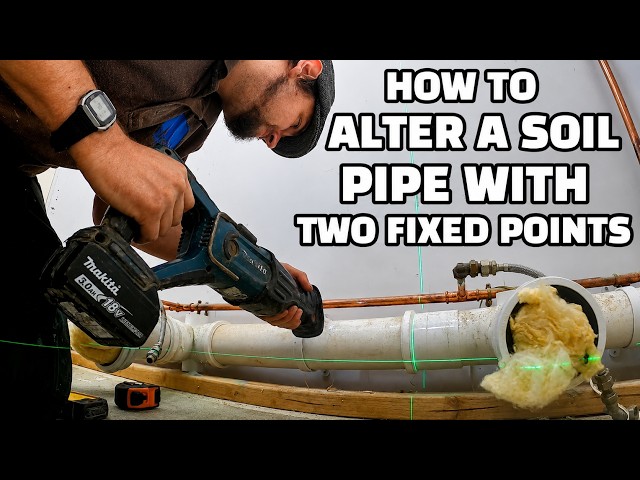 First Fix Plumbing For Three Concealed Toilets In a Row