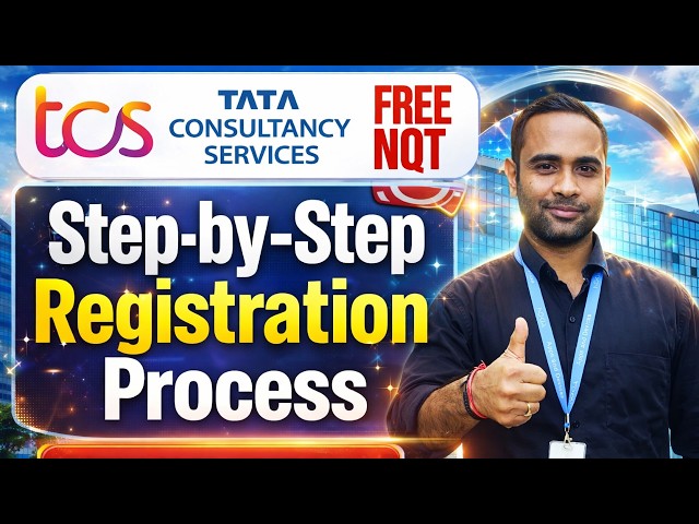 TCS Free NQT Step-by-Step Registration | TCS Big changes & New Pattern | TCS Free NQT