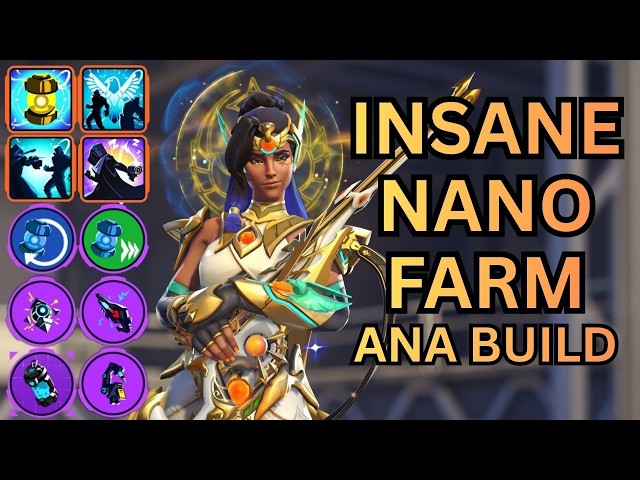 The Insane Ana Nano Farm Build In Overwatch Stadium