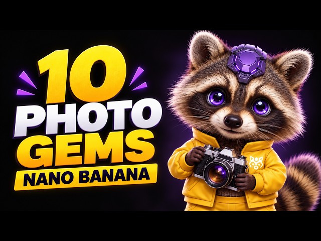 10 Free Gemini Photography Gems for Nano Banana 2