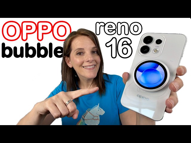 Este móvil tiene TRUCO: OPPO Reno16 Pro y la pantalla mágica OPPO Bubble
