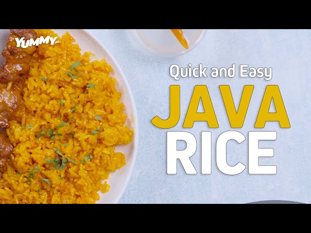 Java Rice Made Easy: A Step-by-Step Recipe for Delicious Flavored Rice | Yummy.ph