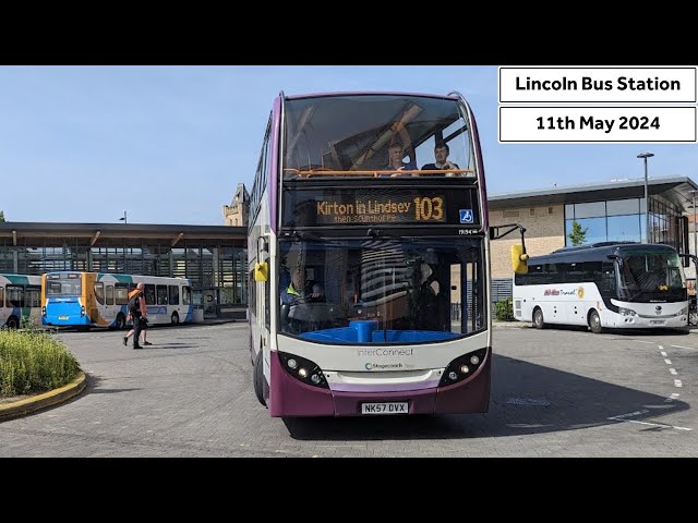 Buses at Lincoln Central Bus Station (11/05/2024)