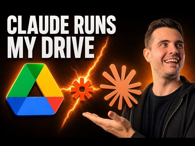 Claude Cowork Now Edits My Whole Google Drive (Zapier MCP Tutorial)