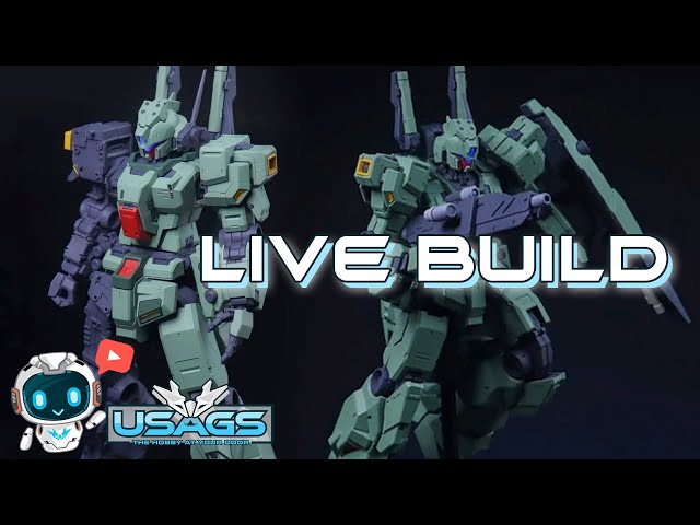 LA MG 1/100 Jedda Live Build - USA Gundam TV!