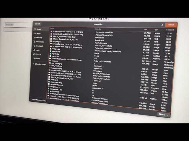 Computing for Medicine (CM) Project (Full) Demo | Drug - Drug Interaction | Semester 7