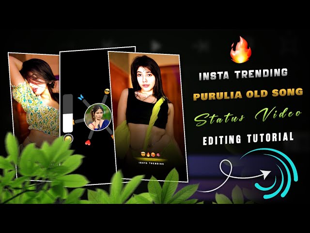 Ghughu Dekhechis Ghughur Fand Dekhis Nai | Purulia Instagram Trending Old Song Status Editing