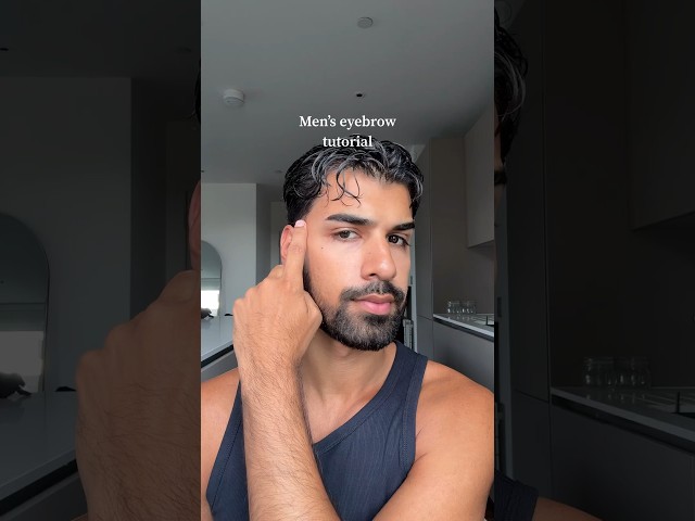 Men’s eyebrow tutorial! #mensgrooming
