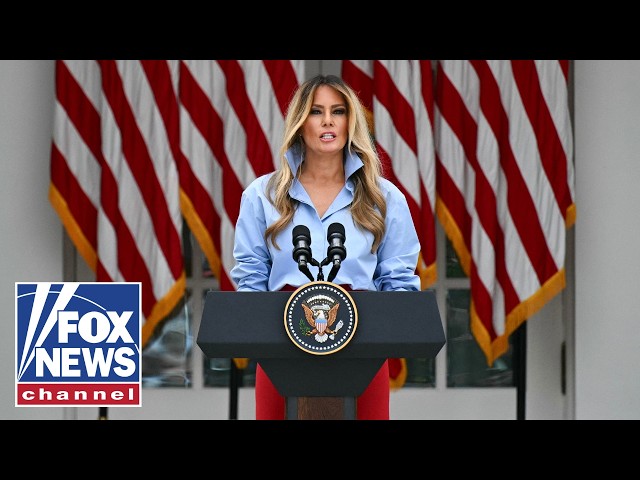 WATCH: Trump, first lady participate in a ‘Fostering the Future’ announcement