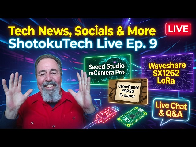 Tech News, Socials & More | ShotokuTech Live Ep. 9