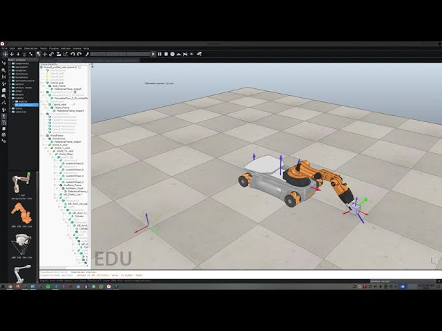 KUKA youBot Motion Planning with PI Control