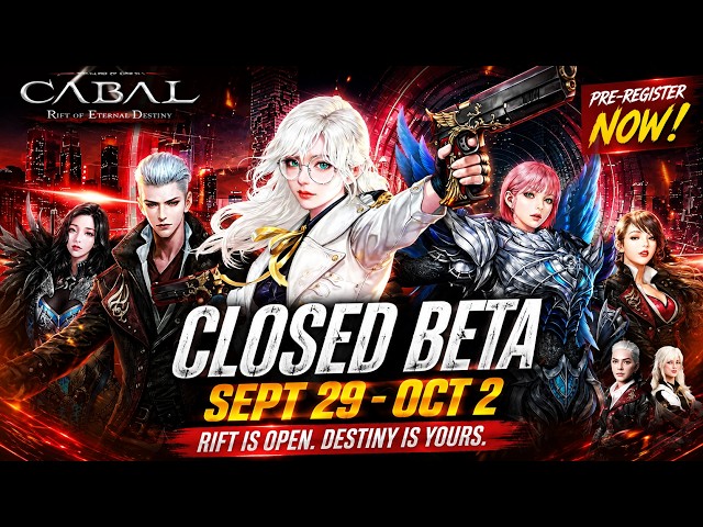 CABAL RED Pre Register & CBT Coming Soon TH