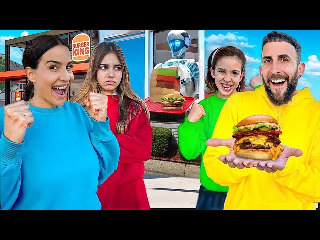 The AI ​​Choose our Menu del Burguer King | Family Amiguindy