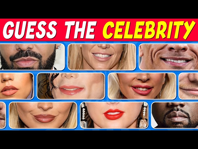 Guess the Celebrity by Their SMILE 👄 | 100 Celebs EVERYONE Should Know