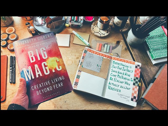 Lessons Learned from Big Magic by Elizabeth Gilbert | annotating non-fiction about creative mindset