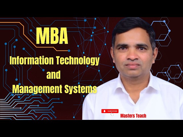 MBA 1st Sem IT Complete Revision | Computers, MIS, E-Commerce, Security & Emerging Tech