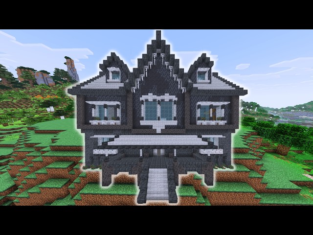 Minecraft | Pale oak cottage house  Minecraft tutorial