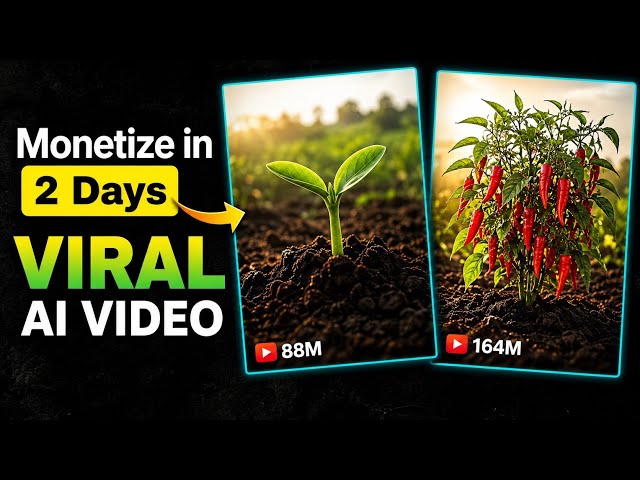 How to Create VIRAL Plant Growth Time-Lapse Videos Using AI