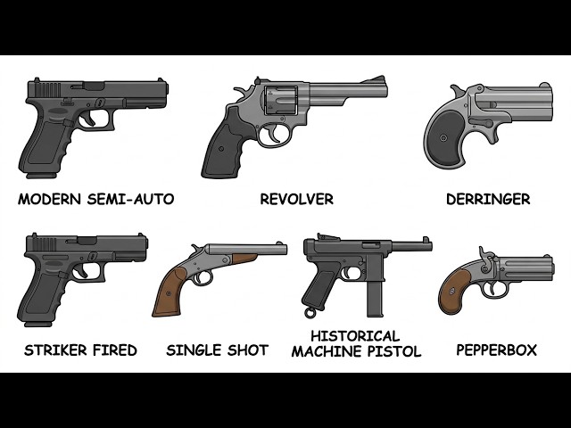 Every Handgun Type Explained