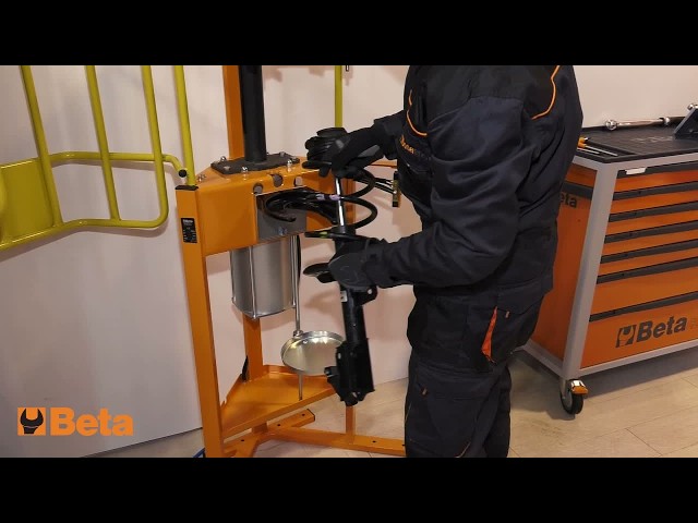 Beta 1550U: Smonta ammortizzatori professionale | Professional Shock Absorber Compressor